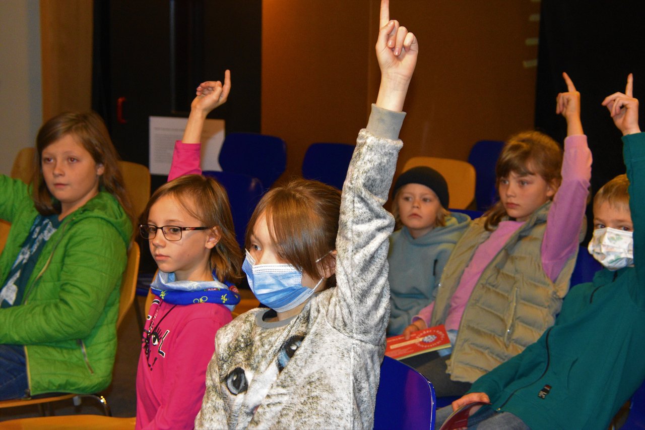 Palliativmediziner Dr. Thomas Sitte in der Kinder-Akademie: 
